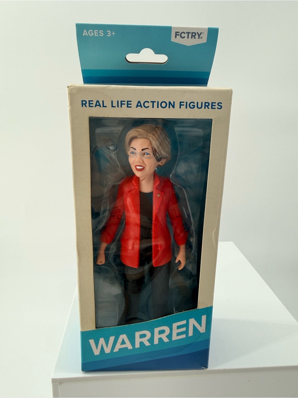 Senator Elizabeth Warren Real Life Action Figure Series - new in box- FCTRY